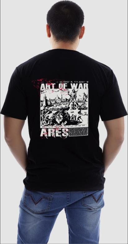 Art of War tee, back print