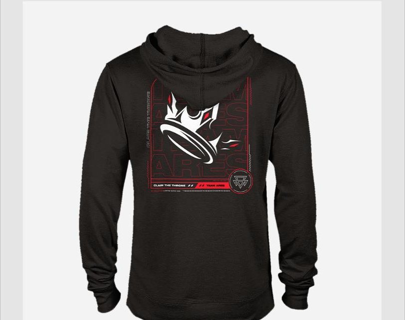 Crown hoodie, back
