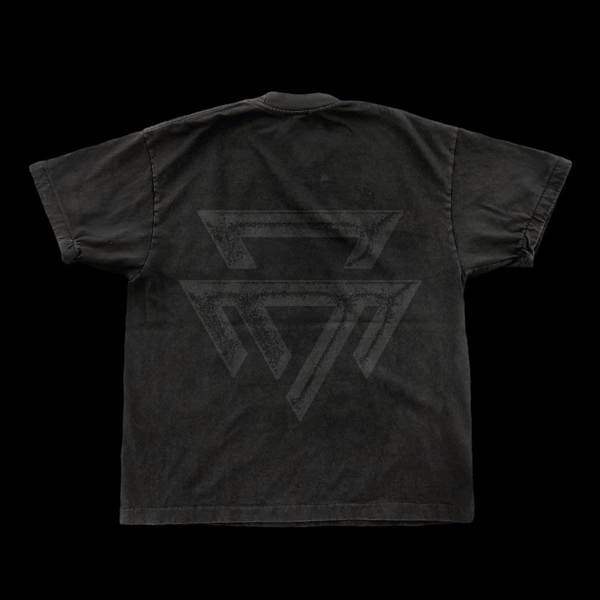 2023 Team Ares tee, back — large tone-on-tone Ares mark