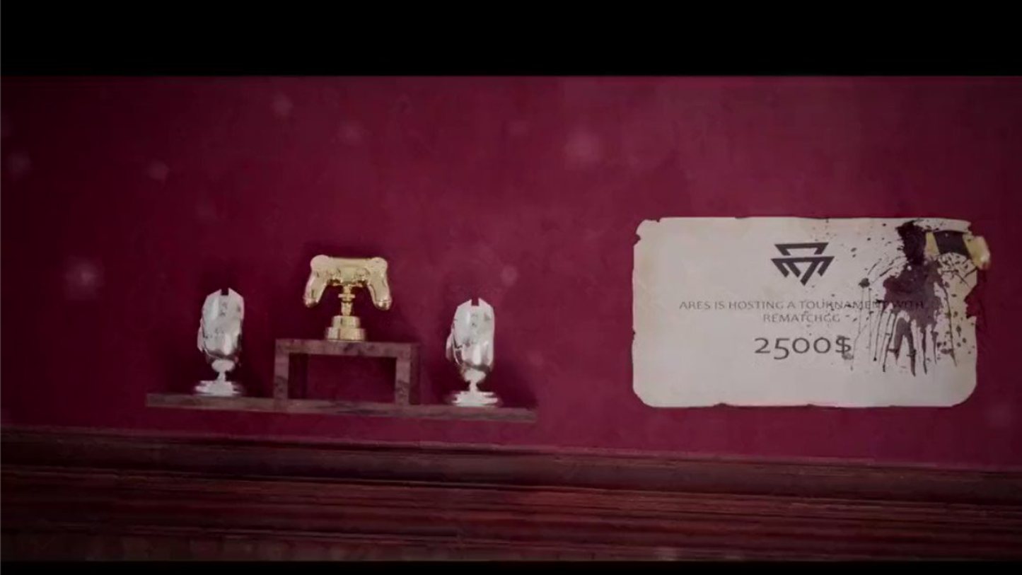 Ares × Rematch.GG $2,500 cash cup teaser frame