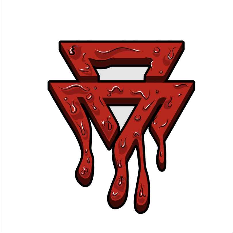 Bloody Ares mark sticker