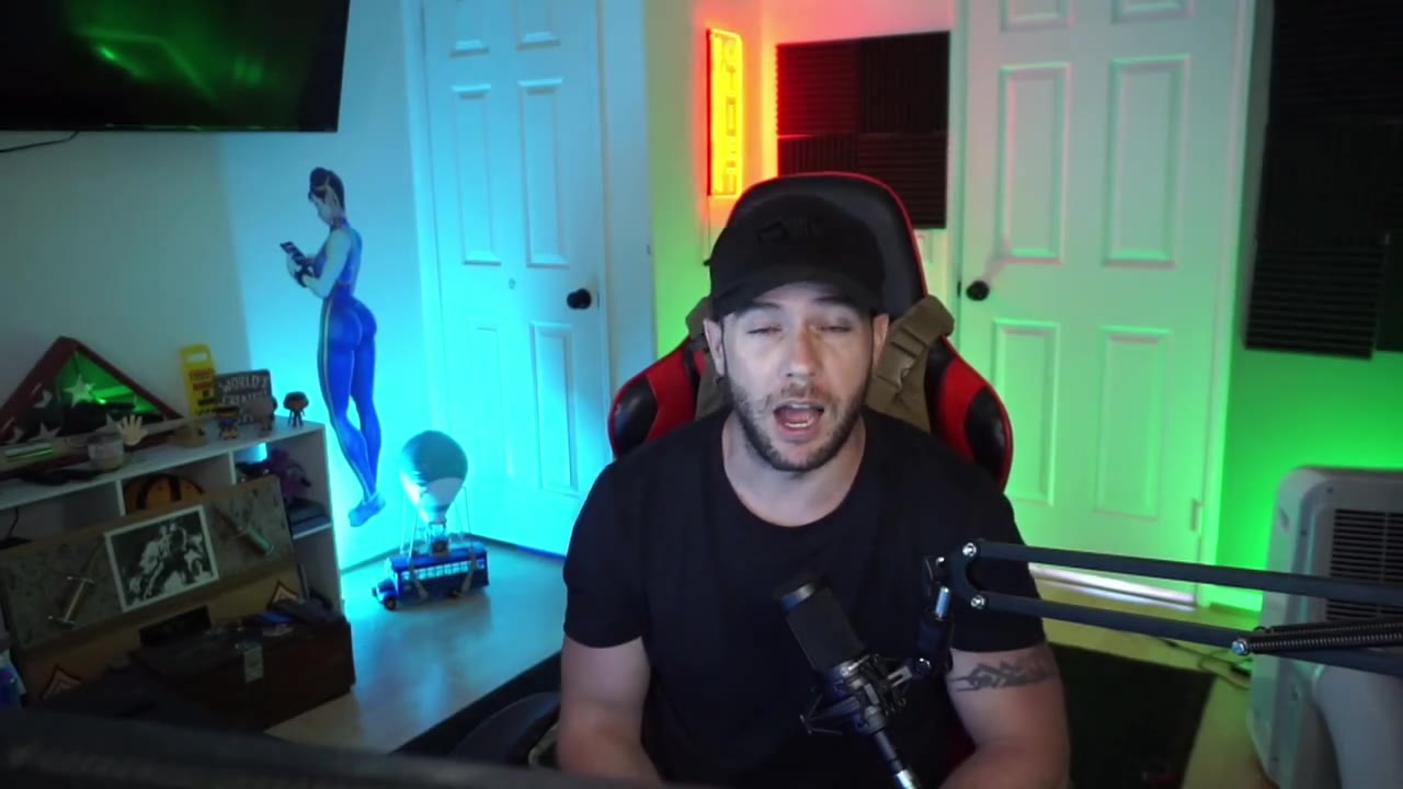 Ares Marine Mike, Twitch streamer — creator testimonial about Team Ares, poster frame